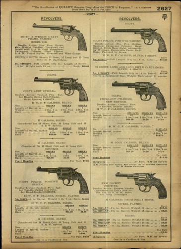 1918 carta pubblicitaria colts - 1918,